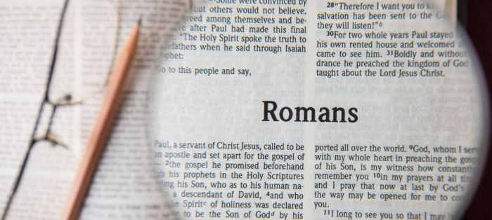 Book romans bible repentance lesson samluce