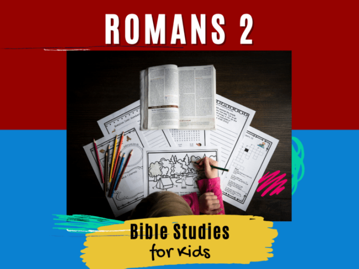 Romans 2 bible study questions and answers